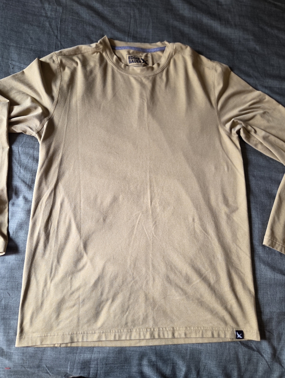 Eddie Bauer Base Layer Long Sleeved Shirt Size Small